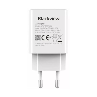 Сетевое зарядное устройство Blackview 18w White (3597)
