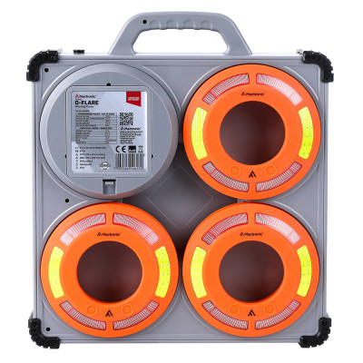 Комплект фонарей сигнальных Mactronic O-Flare 4 173х173х43 мм 6 шт Оранжевый (DAS3754) Комплект фонарей сигнальных Mactronic O-Flare 4 173х173х43 мм 6 шт Оранжевый (DAS3754)