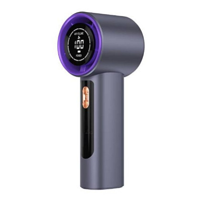 Вентилятор ручной аккумуляторный Urbankit T-11 USB Type-C Star Gray Черный (T-11)