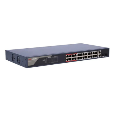Коммутатор 26 портов управляемый Hikvision DS-3E1326P-EI(B) POE Синий (13084) Коммутатор 26 портов управляемый Hikvision DS-3E1326P-EI(B) POE Синий (13084)