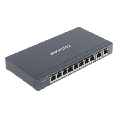 Коммутатор 10 портов неуправляемый Hikvision DS-3E0310P-E/M(B) PoE Синий (13098) Коммутатор 10 портов неуправляемый Hikvision DS-3E0310P-E/M(B) PoE Синий (13098)