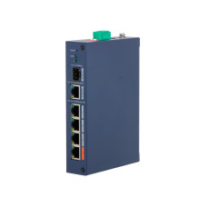 Коммутатор 4 порта управляемый Dahua DH-CHS4106-4ET-60 PoE Синий (13101)