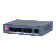 Коммутатор 6 портов управляемый Dahua DH-CS4006-4ET2GT-60 PoE Синий (13105)