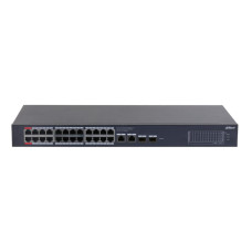 Коммутатор 26 портов управляемый Dahua DH-CS4228-24GT-240 PoE Черный (13107)
