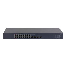 Коммутатор 20 портов управляемый Dahua DH-CS4220-16GT-190 PoE Черный (13114)