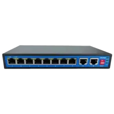 Коммутатор 10 портов неуправляемый Ewind EW-S1910G-DP PoE Черный (13125)