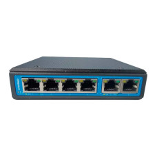 Коммутатор 6 портов неуправляемый Ewind EW-PIS1706FE Черный (13137)