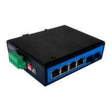 Коммутатор 6 портов неуправляемый Ewind EW-PIS1706-4FE Черный (13138)