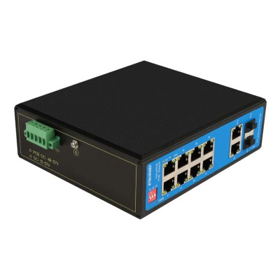 Коммутатор 12 портов неуправляемый Ewind EW-PIS1712-8FE PoE Черный (13155) Коммутатор 12 портов неуправляемый Ewind EW-PIS1712-8FE PoE Черный (13155)