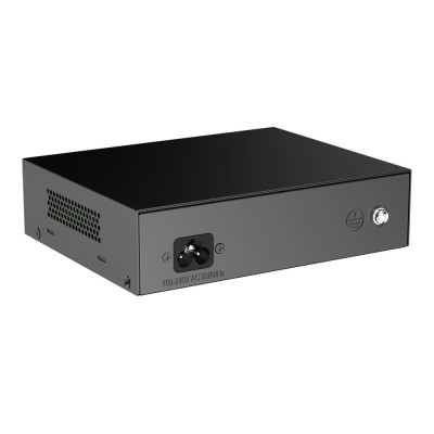 Комутатор 6 портів некерований Ruijie Reyee RG-ES106F-P PoE Чорний (13166) Комутатор 6 портів некерований Ruijie Reyee RG-ES106F-P PoE Чорний (13166)
