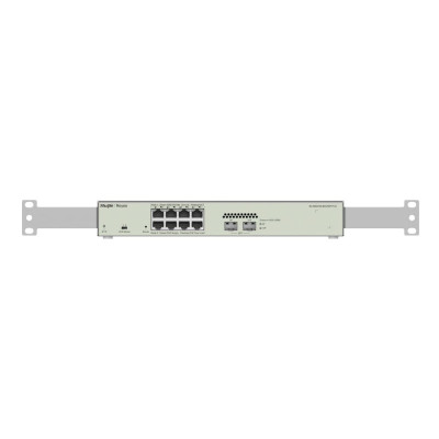 Комутатор 10 портів керований Ruijie Reyee RG-NBS3100-8GT2SFP-P V2 POE L2 Сірий (13169)