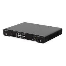 Коммутатор 8 портов управляемый Ruijie RG-NBS3100-8GT2SFP L2 Черный (13195)