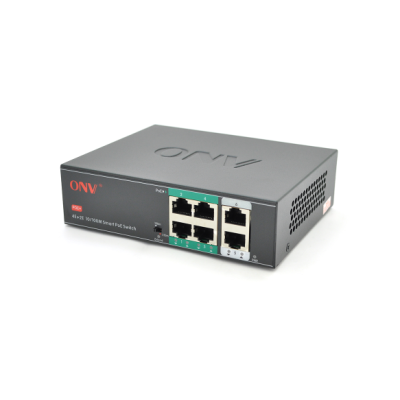 Коммутатор 4-портовый PoE с автоперезапуском ONV H1064PSD Черный (13240) Коммутатор 4-портовый PoE с автоперезапуском ONV H1064PSD Черный (13240)