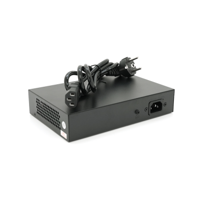 Комутатор 8-портовий PoE з автоперезапуском ONV H1108PLD Чорний (13244) Комутатор 8-портовий PoE з автоперезапуском ONV H1108PLD Чорний (13244)