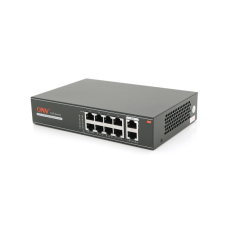 Комутатор 8-портовий PoE Full Gigabit ONV H3108P Чорний (13245)