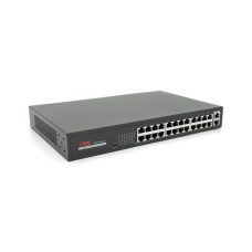 Коммутатор 24-портовый PoE ONV H1024PLS Черный (13249)