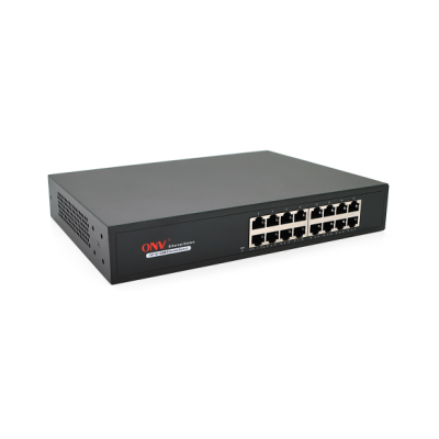 Комутатор Ethernet ONV H1016 Чорний (13271)