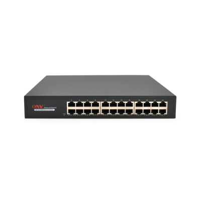 Комутатор Ethernet ONV H1024 Чорний (13272)