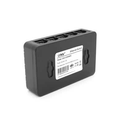 Комутатор 5-портовий Gigabit Ethernet ONV H3005ES Чорний (13275) Комутатор 5-портовий Gigabit Ethernet ONV H3005ES Чорний (13275)