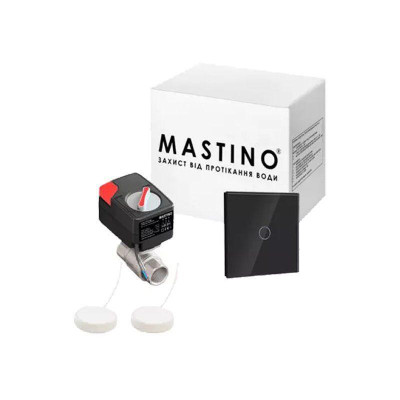 Система захисту від протікання води Mastino TS2 1/2 Light Black (13334)