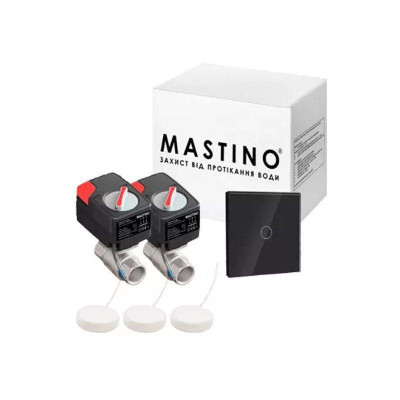 Система захисту від протікання води Mastino TS2 1/2 Black (13338)