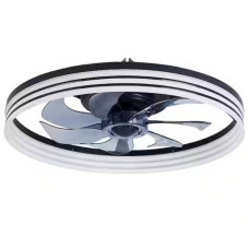Потолочный вентилятор Urbankit ZMISHIBO LED Черный (ZM-001)