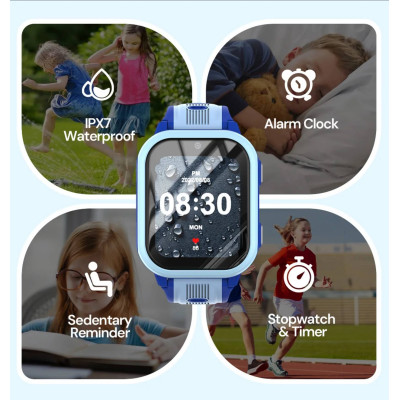 Смарт-часы Wonlex KT41 AMOLED GPS 16GB Blue (SBWKT41BL) Смарт-часы Wonlex KT41 AMOLED GPS 16GB Blue (SBWKT41BL)