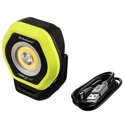 Фонарь ручной Mactronic Twin Beam CRI80 94х80х36 мм Черный (DAS3938) Фонарь ручной Mactronic Twin Beam CRI80 94х80х36 мм Черный (DAS3938)