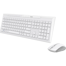 Комплект клавиатура и мышка RAPOO 8210М Wireless Белый (13752-96466)