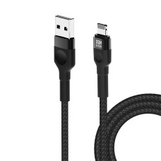 Кабель XON SmartCable Type-A-Lightning 3A 3м UniLink Чорний (SC30CL3A3B 4616)