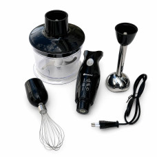 Блендер з вінчиком та подрібнювачем Domotec MS-5103 3в1 1500 Вт Чорний (M1125)