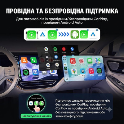 Приставка CarlinKit Tbox Ultra 3 SM6350 8/128 Android 15 CarPlay/Android Auto Чорний (11687) Приставка CarlinKit Tbox Ultra 3 SM6350 8/128 Android 15 CarPlay/Android Auto Чорний (11687)