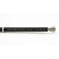 Кабель для солнечных систем Одескабель H1Z2Z2-K 1x6 100 м Черный (13900)
