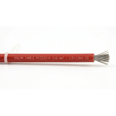 Кабель для солнечных систем Одескабель H1Z2Z2-K 1x6 20 м Черный (13903)