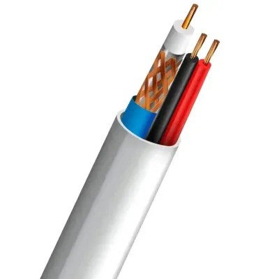 Кабель коаксіальний Trinix SL-59+2x0.5 CU INDOOR OS 305м Білий (13547)