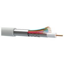 Кабель коаксиальный Одескабель ССTV mini RG-59+(2x0.50+2x0.22)P 305 м Белый (13572)