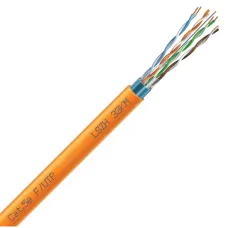 Кабель витая пара ЗЗКМ Cat.5e F/UTP LSZH 4х2х24 AWG 305м Оранжевый (13587)