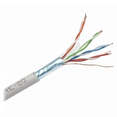 Кабель витая пара Одескабель OК-NET КПВЭ-ВП 200 4x2x0.51 F/UTP-cat.5E 100м Белый (13594)