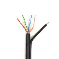 Кабель кручена пара Atis UTP 4x2x0.5-CU PE MT cat.5e 305м Чорний (13602)
