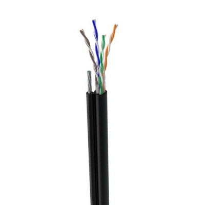Кабель кручена пара Merlion КВПЕПП FTP cat.5E з дротом 305м Black (13739)