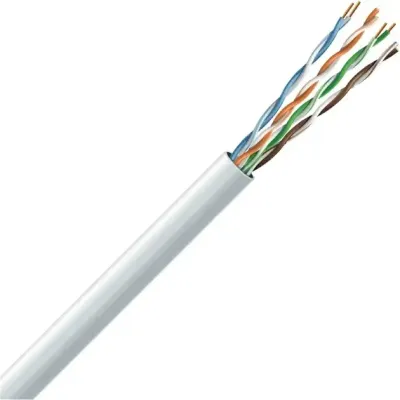 Кабель витая пара Ritar КВП UTP 4x2x0.5 4p 24 AWG CCA 305м Белый (13757)
