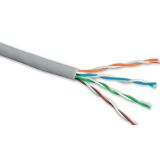 Кабель витая пара Hikvision 24AWG UTP CAT 5E DS-1LN5E-S 305 м Серый (13780)