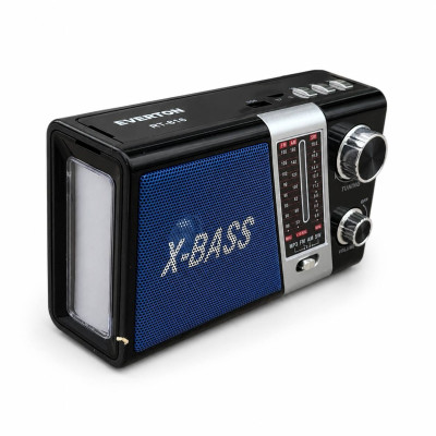 Портативный радиоприемник Everton RT-816 Bluetooth FM/AM/SW USB Черно-синий (M1134) Портативный радиоприемник Everton RT-816 Bluetooth FM/AM/SW USB Черно-синий (M1134)