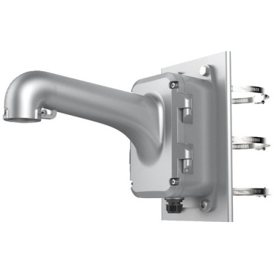 Вертикальне кріплення на стовпі Hikvision DS-1604ZJ-BOX-POLE-P Silver (13974)