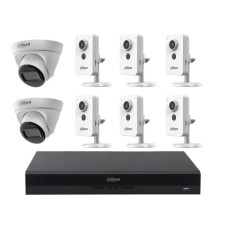 Комплект IP-відеоспостереження Dahua KIT-DH197 Білий (14191)