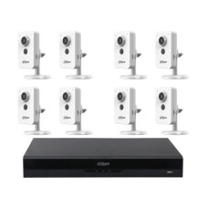 Комплект IP-відеоспостереження Dahua KIT-DH198 Білий (14192)