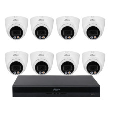 Комплект IP-відеоспостереження Dahua KIT-DH199 Білий (14193)