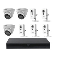 Комплект IP-відеоспостереження Dahua KIT-DH195 Білий (14196)