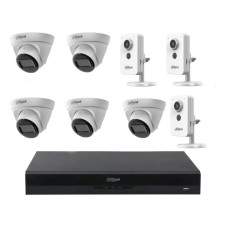 Комплект IP-видеонаблюдения Dahua KIT-DH194 Белый (14197)