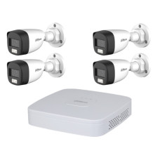 Вуличний комплект HDCVI відеоспостереження Dahua KIT-DH152 Білий (14207)